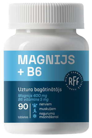 RFF Magnijs + B6 tabletės, 90 vnt.