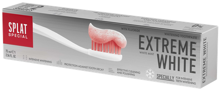 SPLAT Special Extreme White balinanti  dantų pasta, 75 ml