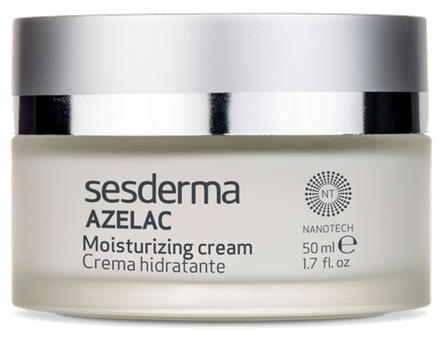 SESDERMA Azelac Moisturizing, drėkinamasis veido kremas, 50 ml