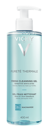 VICHY Purete Thermale valomasis gelis, 400 ml