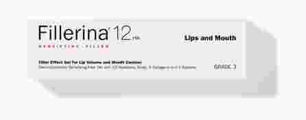 FILLERINA  12HA Grade 3 lūpų priežiūros priemonė, 7 ml