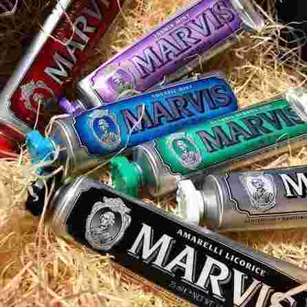 MARVIS Jasmin Mint saldaus gėlių ir mėtų skonio dantų pasta, 85 ml