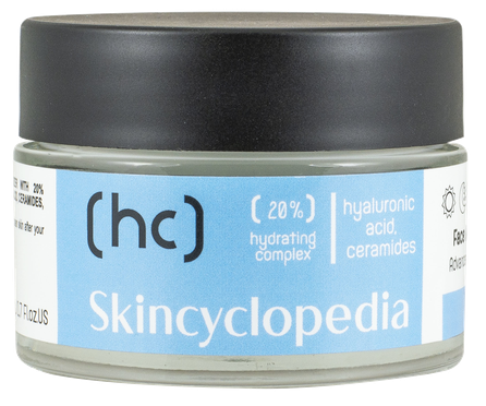 SKINCYCLOPEDIA su drėkinamuoju kompleksu, hialurono rūgštimi, ceramidais ir niacinamidu veido kremas, 50 ml