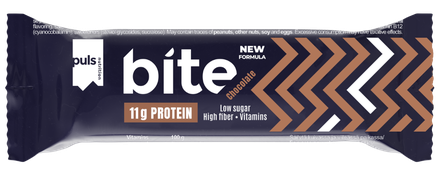 PULS NUTRITION Bite Chocolate batonėlis, 35 g