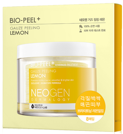 NEOGEN Dermalogy Bio-Peel - Lemon negyvųjų odos ląstelių šveitiklis, 8 vnt.