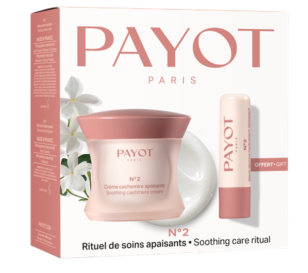 PAYOT Creme No2 mažinantis odos jautrumą, paraudimą dovanų rinkinys, 1 vnt.