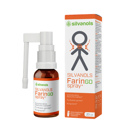 FARINGOSPRAY purškalas, 20 ml