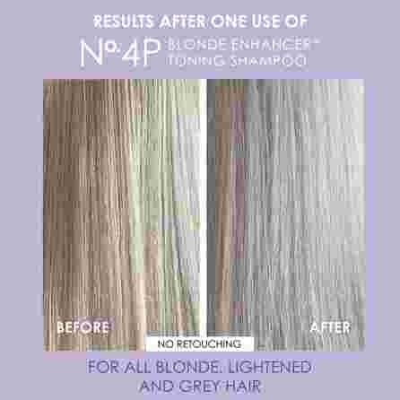 OLAPLEX Nr. 4P Blonde Enhancer Toning šampūnas, 250 ml