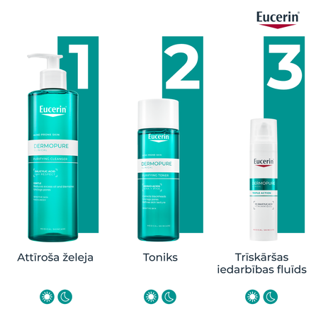 EUCERIN DermoPure Clinical Purifying tonikas, 200 ml