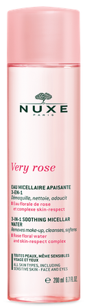 NUXE Very Rose 3-in-1 micelinis vanduo, 200 ml