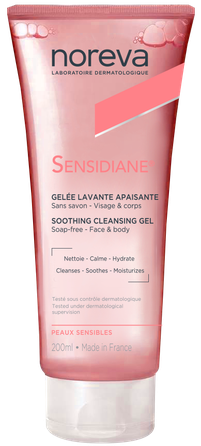 NOREVA Sensidiane Soothing valomasis gelis, 200 ml