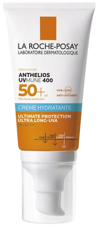 LA ROCHE-POSAY Anthelios UVmune 400 SPF 50+ apsauginis kremas nuo saulės, 50 ml