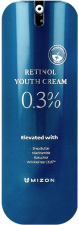 MIZON 0.3 % Retinol Youth veido kremas, 26 g