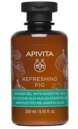 APIVITA Refreshing Fig with Essential Oils with Fig dušo gelis, 250 ml