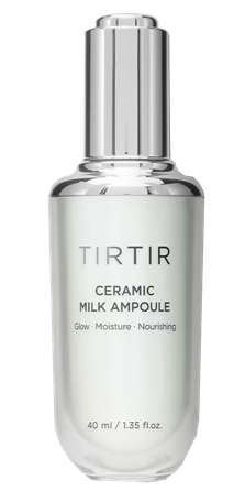 TIRTIR Ceramic Milk Ampoule, maitinantis ir drėkinantis serumas, 40 ml
