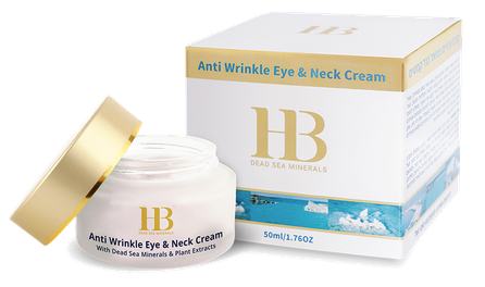 HEALTH&BEAUTY su Negyvosios jūros mineralais, paakių kremas, 50 ml