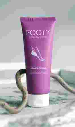 FOOTY  Cracked Heels 30% Urea suskeldėjusiai odai pėdų kremas, 75 ml
