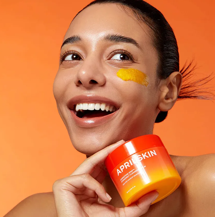 APRILSKIN Carrotene IPMP Hydromelt, giliai valantis prausiklis, 90 ml