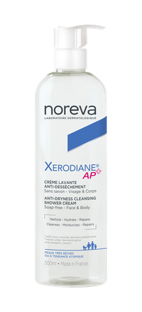 NOREVA Xerodiane AP+ Anti-dryness dušo kremas, 500 ml