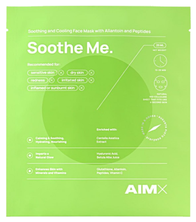 AIMX Soothe Me greito poveikio raminanti  veido kaukė, 1 vnt.