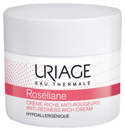 URIAGE Roseliane Anti-Redness Rich veido kremas, 50 ml