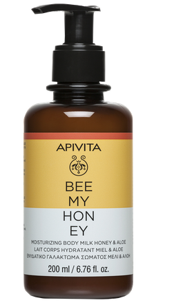 APIVITA Bee My Honey kūno pienelis, 250 ml