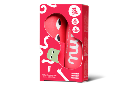 NUUD Starter Pack Red New, kreminis dezodorantas, 15 ml