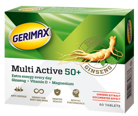 GERIMAX Multi Active tabletės, 60 vnt.