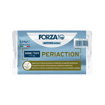 FORZA10 ActiveVetDiet Periaction Mini/Toy, šunims sausas pašaras, 1.5 kg