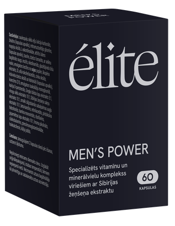 ELITE Men’s Power vitaminų kompleksas vyrams kapsulės, 60 vnt.