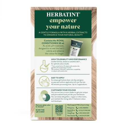 HERBATINT 8N Ligth Blonde plaukų dažai, 170 ml