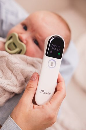 MOMINI Infrared LittleCare bekontaktis termometras, 1 vnt.