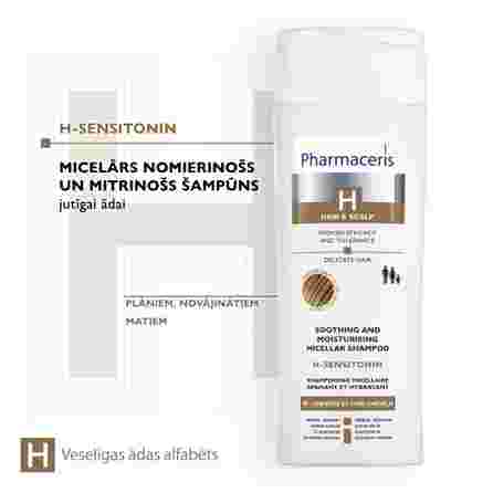 PHARMACERIS Ph H-Sensitonin šampūnas, 250 ml