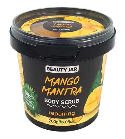 BEAUTY JAR Mango Mantra šveitiklis, 200 g