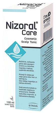 NIZORAL Care cosmetic scalp  tonikas, 100 ml