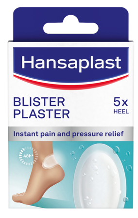HANSAPLAST pūslių pleistrai tvarstis, 5 vnt.