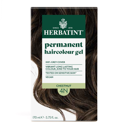 HERBATINT 4N Chestnut plaukų dažai, 170 ml