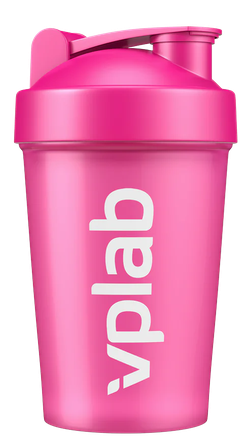 VPLAB Shaker with blender ball 500ml Pink plaktuvas, 1 vnt.