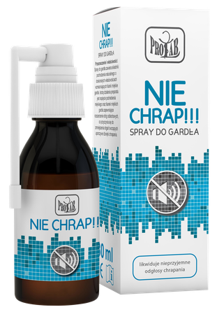 NIE CHRAP!!! nuo knarkimo purškiklis, 30 ml