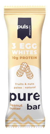 PULS NUTRITION Pure Bar Peanut Butter batonėlis, 50 g