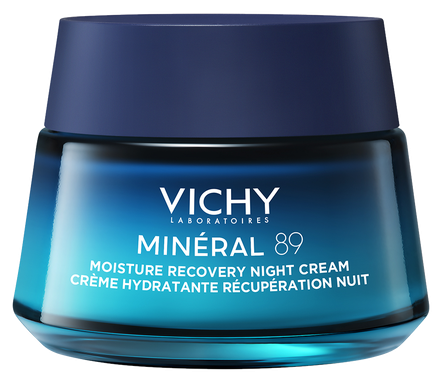 VICHY Mineral 89 Night veido kremas, 50 ml