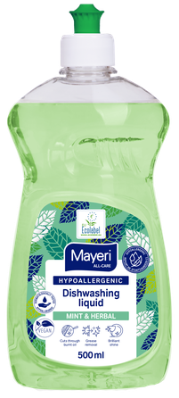 MAYERI Mint & Herbal hipoalerginis indų ploviklis, 500 ml