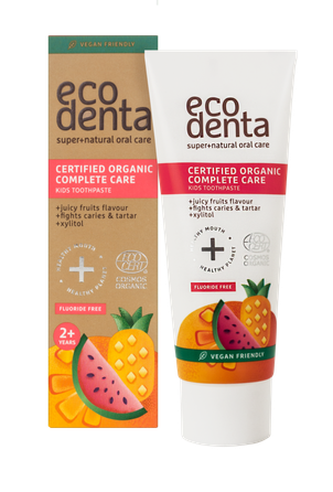 ECODENTA kramtomosios gumos skonio dantų pasta, 75 ml