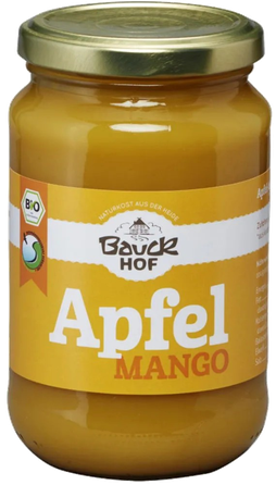 BAUCK HOF obuolių ir mangų tyrės, 360 g