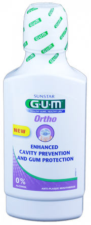 GUM Ortho burnos skalavimo skystis, 300 ml