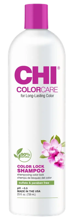 CHI Colorcare Color Lock spalvą išsaugantis šampūnas, 739 ml