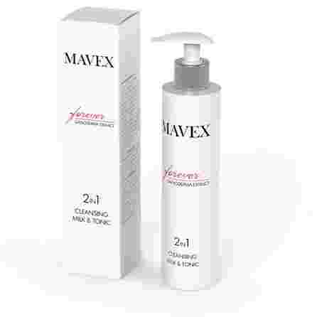 MAVEX 2in1 Cleansing veido pienelis, 150 ml