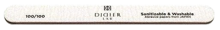 DIDIER LAB Straight Speedy White 100/100 nagų dildė, 1 vnt.
