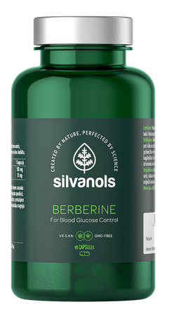 SILVANOLS Berberine kapsulės, 90 vnt.