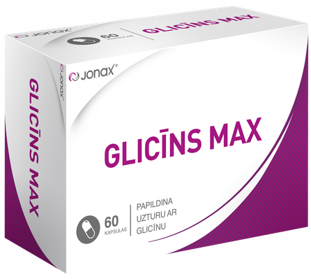 JONAX Glicin Max kapsulės, 60 vnt.
